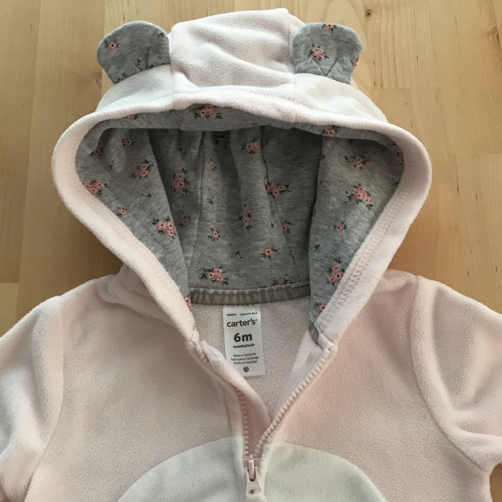 Carter’s fleece coveralls